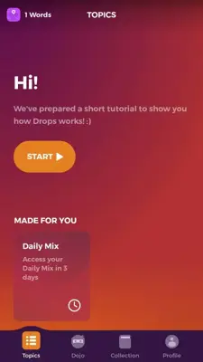 Drops Learn Korean android App screenshot 8